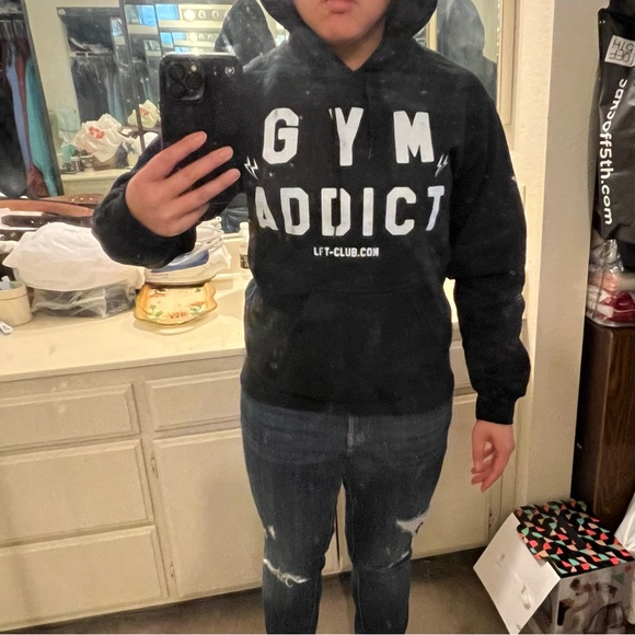 Gym Addict Hoodie - Picture 5 of 5